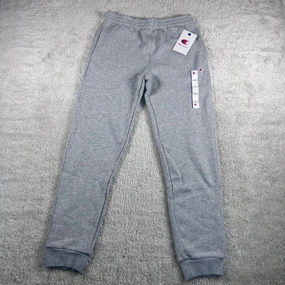 Champion Boys Signature Fleece Jogger Heather Grey Youth Large 14/16 C935KB7001